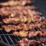 grillade kycklingspett